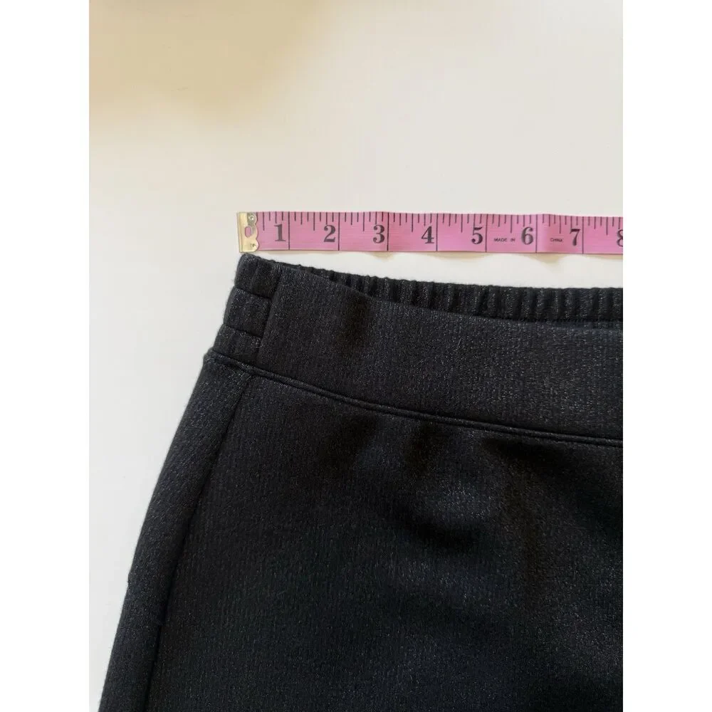 Spanx Air Essentials Wide Leg Shimmer Metallic Pull On Comfort Soft Size Large - Picture 11 of 16